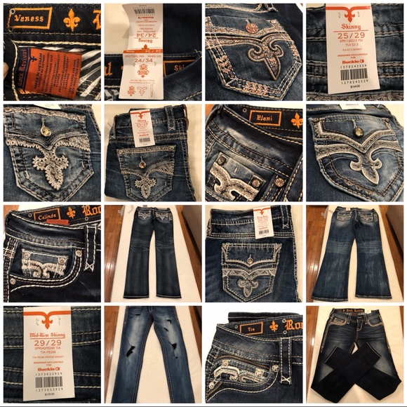 ROCK REVIVAL JEANS SZ 25-33 ALL NWT!!! - Picture 8 of 8